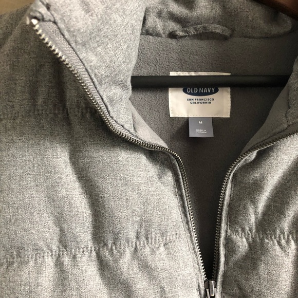 Grey Puffer Vest - Picture 3 of 3